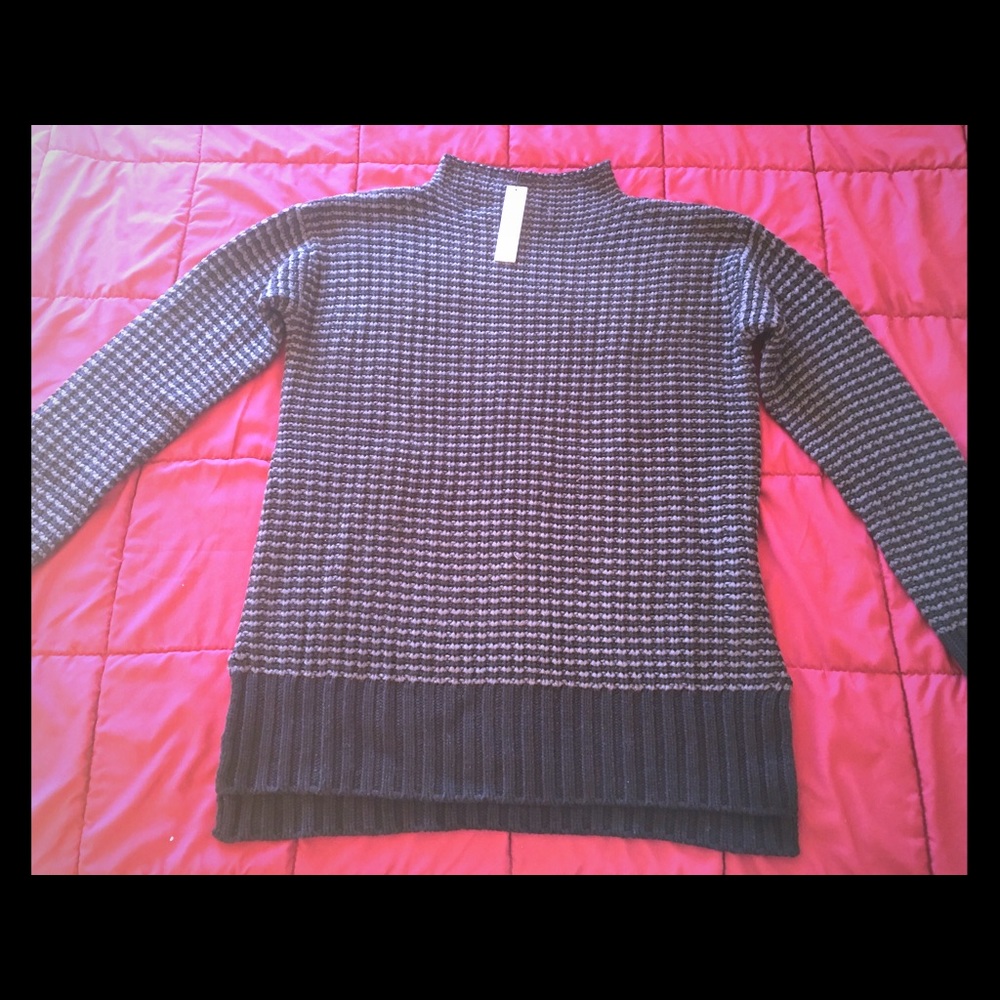 Sanctuary Pullover Sweater Gray/Black